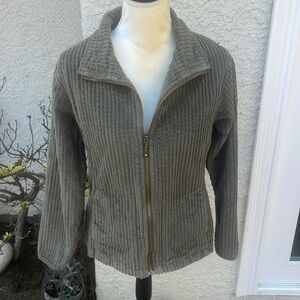 Woolrich Women's Light Olive Thick Corduroy Jacket Size S